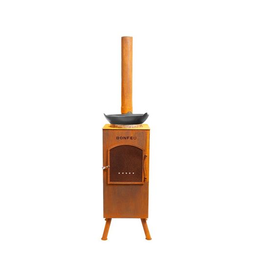 Chimenea - estufa - barbacoa BonCarré de la marca BonFeu