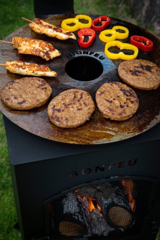 Chimenea - estufa - barbacoa BonCarré de la marca BonFeu