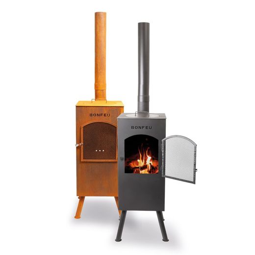 Chimenea - estufa - barbacoa BonCarré de la marca BonFeu