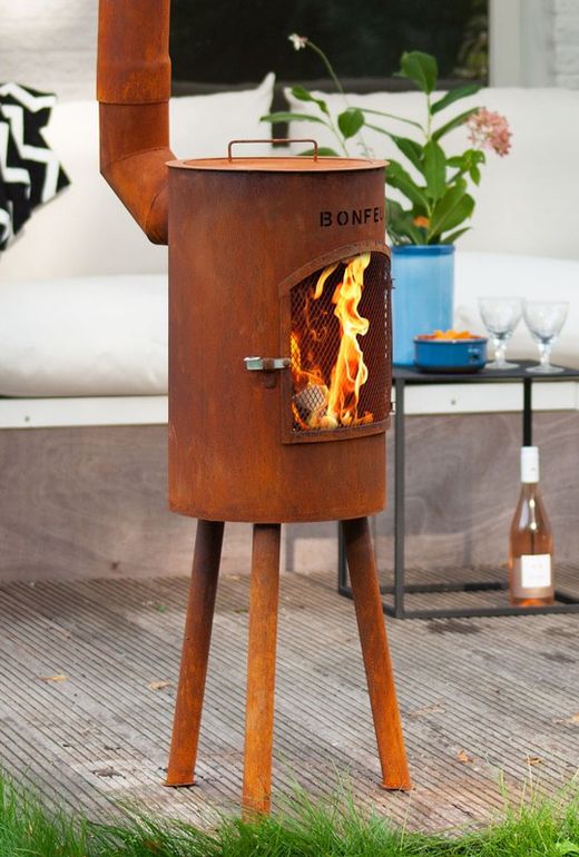 Estufa - chimenea - barbacoa BonGiano de la marca BonFeu