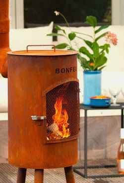 Estufa - chimenea - barbacoa BonGiano de la marca BonFeu