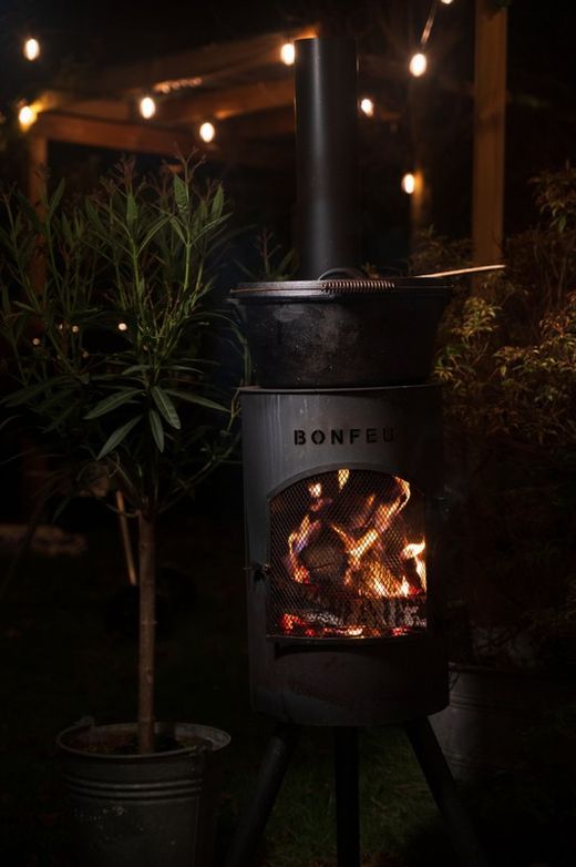 Estufa - chimenea - barbacoa BonGiano de la marca BonFeu