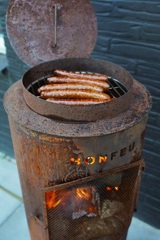 Chimenea - barbacoa Bontino para exterior de la marca BonFeu