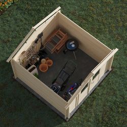 Cobertizo de madera Juno en varias dimensiones