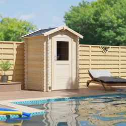 Cobertizo de madera Juno en varias dimensiones