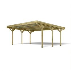 Cochera madera Doble Jean 604 x 511 x 252 cm