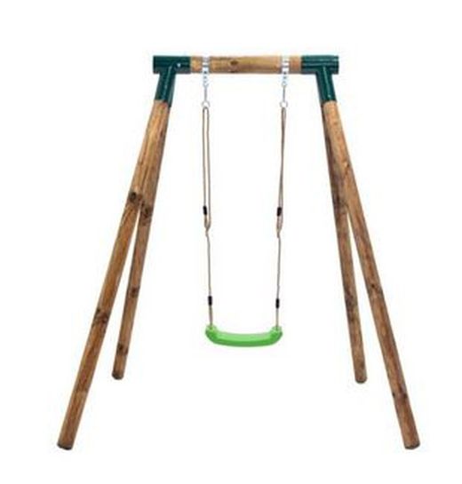 Columpio de madera individual Kila