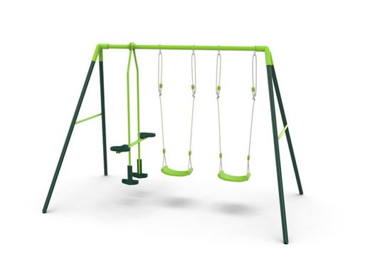 Balançoire en métal deux places OLEA