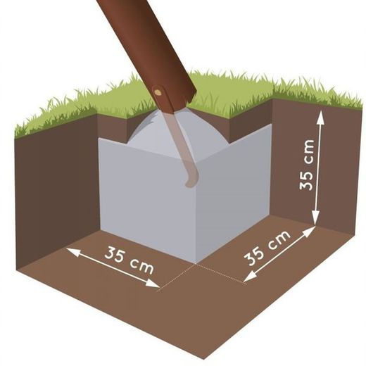 Columpio metálico con balancín