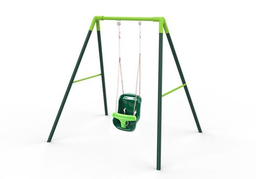 Columpio metalico individual para bebe BABOL