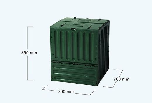 Composteur vert 400L ECO-KING