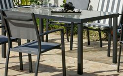 Conjunto de jardim em alumínio Horizón