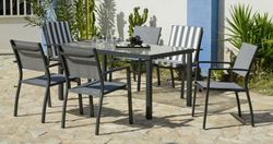 Conjunto de jardim em alumínio Horizón