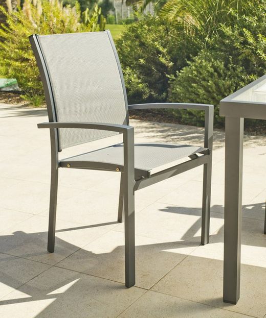 Conjunto de jardim em alumínio Horizón