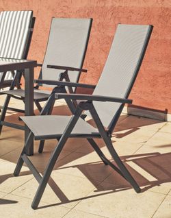 Conjunto de jardim em alumínio Horizón