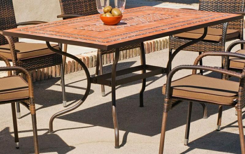 Conjunto mesa y sillas jardín Teide