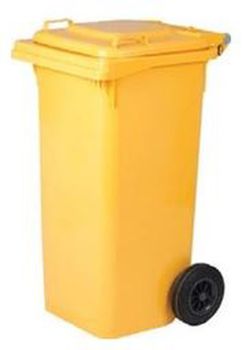 Contenitore con ruote capacità 120 lt. 55x50x95 cm