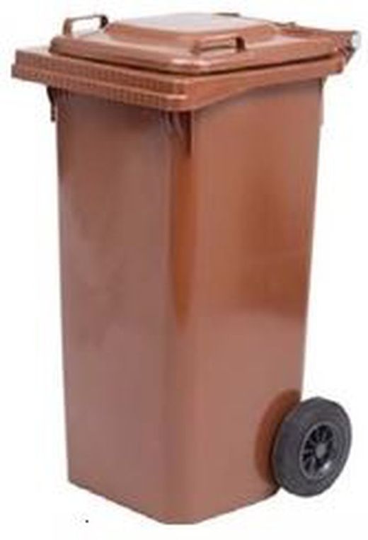 Contenitore con ruote capacità 120 lt. 55x50x95 cm