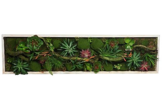 Immagine verticale del giardino artificiale