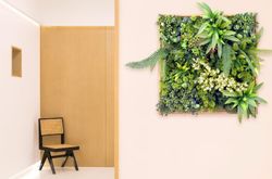 CUADRO VEGETAL ARTIFICIAL 50X50CM