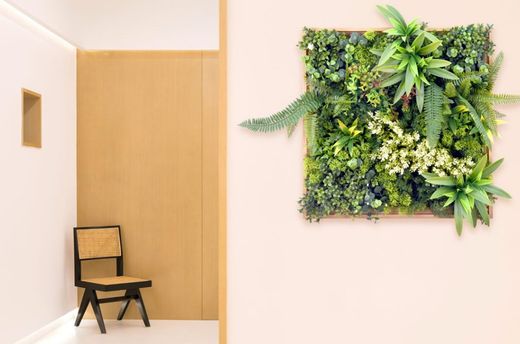 CUADRO VEGETAL ARTIFICIAL 50X50CM