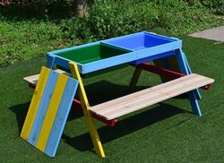 Children’s Picnic Table, fun and outdoor play