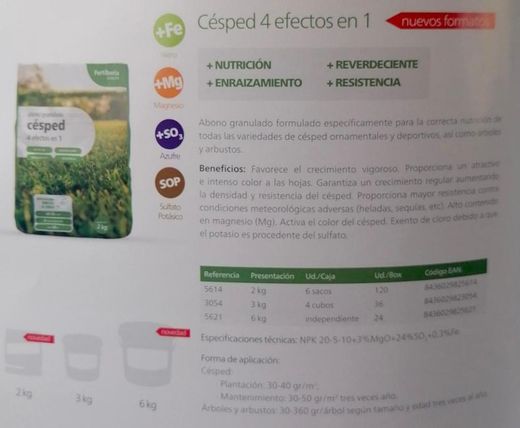 Prevencion Musgo y abono 4 en 1