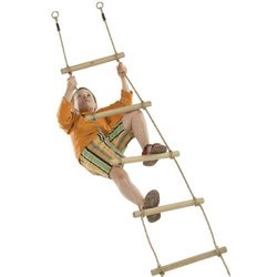 Escalera de cuerda para columpios