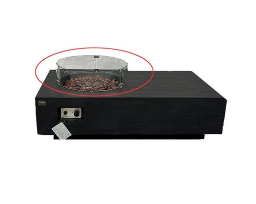 Mesa estufa Yasur para exterior de la marca Nora Flames