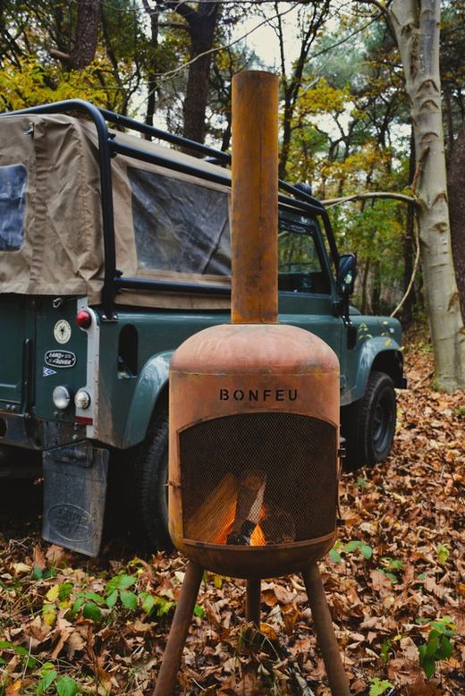 Chimenea - estufa - barbacoa  BonBono de la marca BonFeu