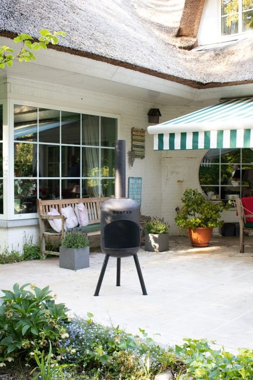 Chimenea - estufa - barbacoa  BonBono de la marca BonFeu