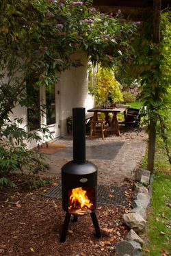 Estufa - chimenea BonBini para exterior de la marca BonFeu