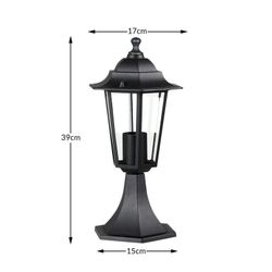 Farol jardín de sobre muro