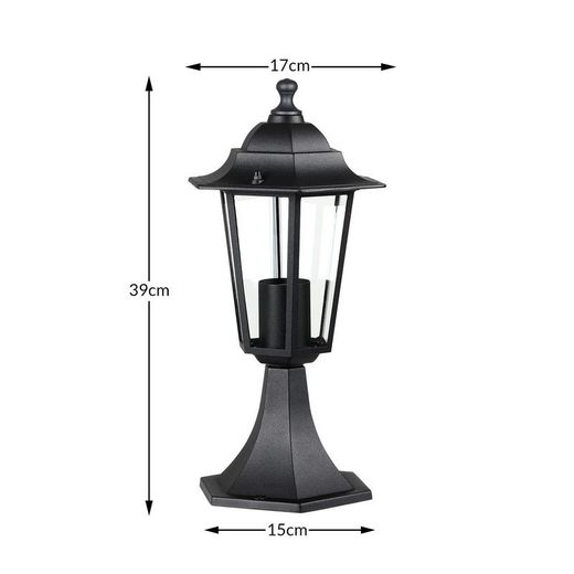 Farol jardín de sobre muro