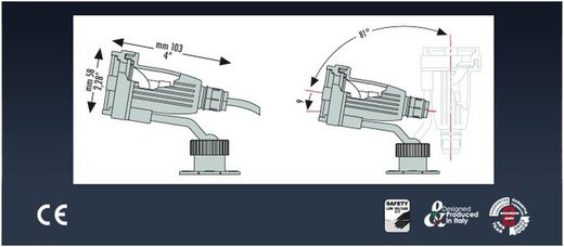 Foco sumergible Halley Led