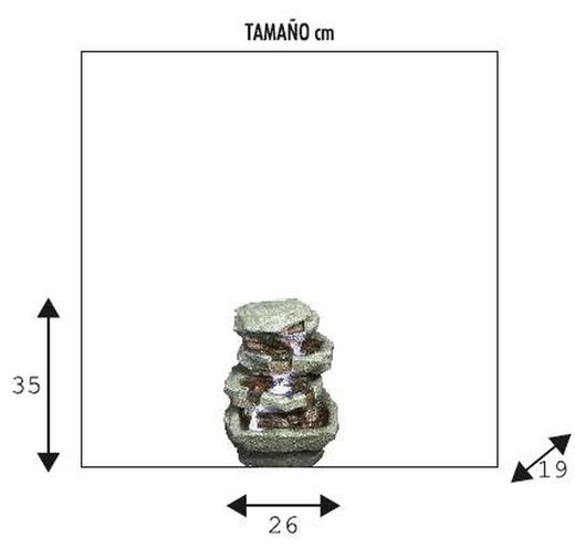 JÚCAR polyresin fountain