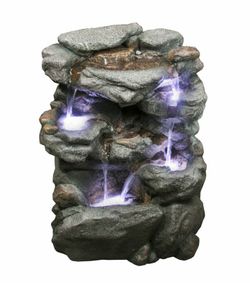 Fuente rocalla resina NILO