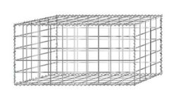 Gavión de jardín decorativo