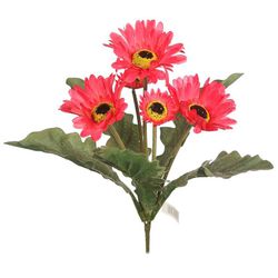 Gerbera artificial en maceta