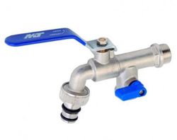 Rubinetto da giardino 1/2 - 3/4 doppio