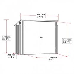 Risparmia 5x3 cubi metallici