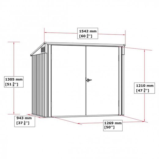 Risparmia 5x3 cubi metallici