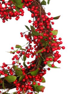 Red Berries Garland 40cm
