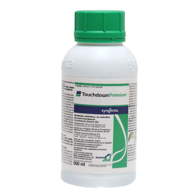 Herbicida Total Glifosato 36% FLOWER 1 litro (2x500 ml