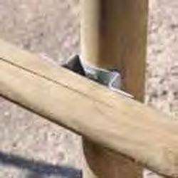 Hardware for round stick 2 wings