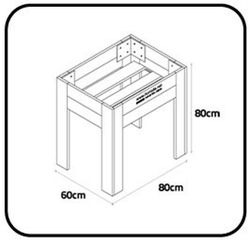 Agrocultura M80 pour les zones urbaines jardin