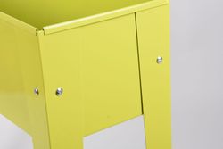 Giardino urbano in metallo color lime 60x60x82 cm