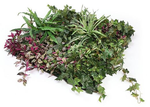 Jardim artificial para parede ou teto