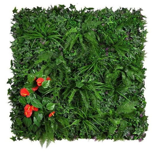 jardin vertical anthurium artificiel 1 m2