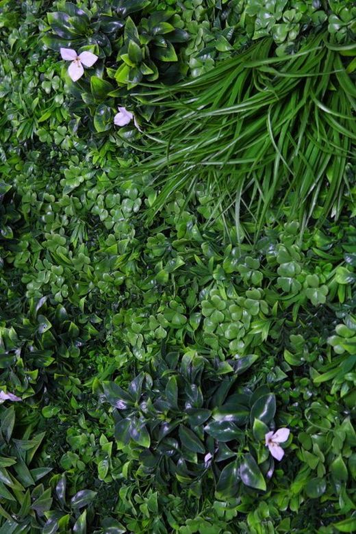 Artificial vertical garden white flower 1 m2